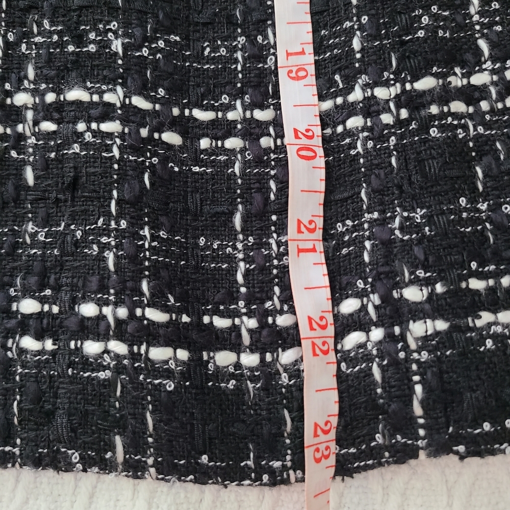 Ann Taylor Tweed Puff Sleeve Top Size Small - Picture 10 of 16